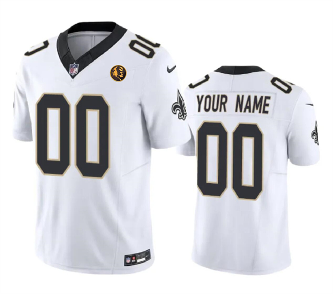 Custom New Orleans Saints Vapor F.U.S.E. Limited Jersey